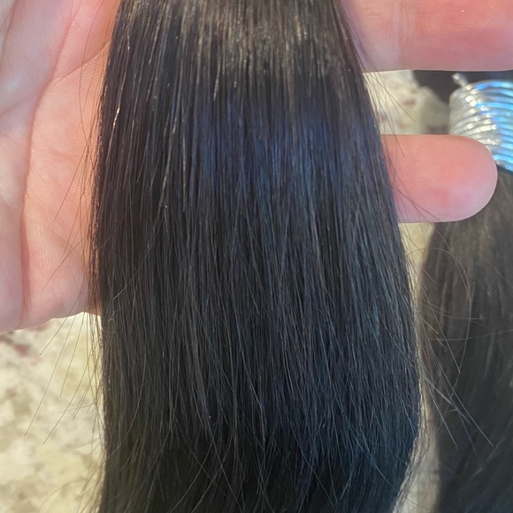 Hair Wefts Dark Brown 14-16” 2 bundles - Picture 4 of 4